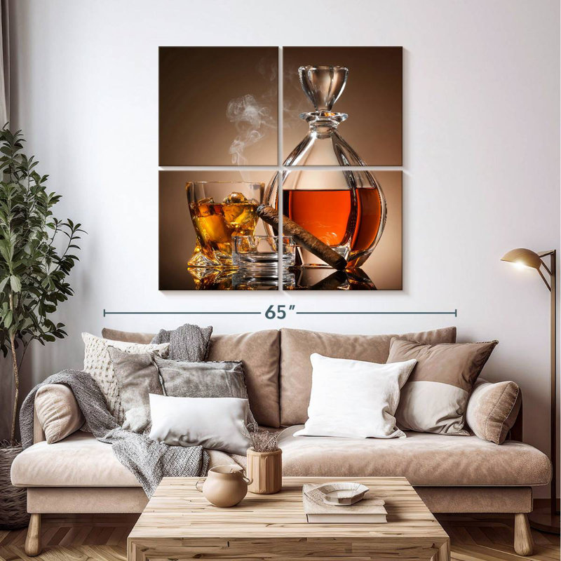 Whiskey Decanter And Smoke