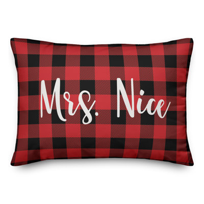  Coussin lombaire à carreaux Mme.