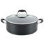 Anolon Advanced Home Hard-Anodized Nonstick Wide Stockpot With Lid, 7.5 Quart-2127206072