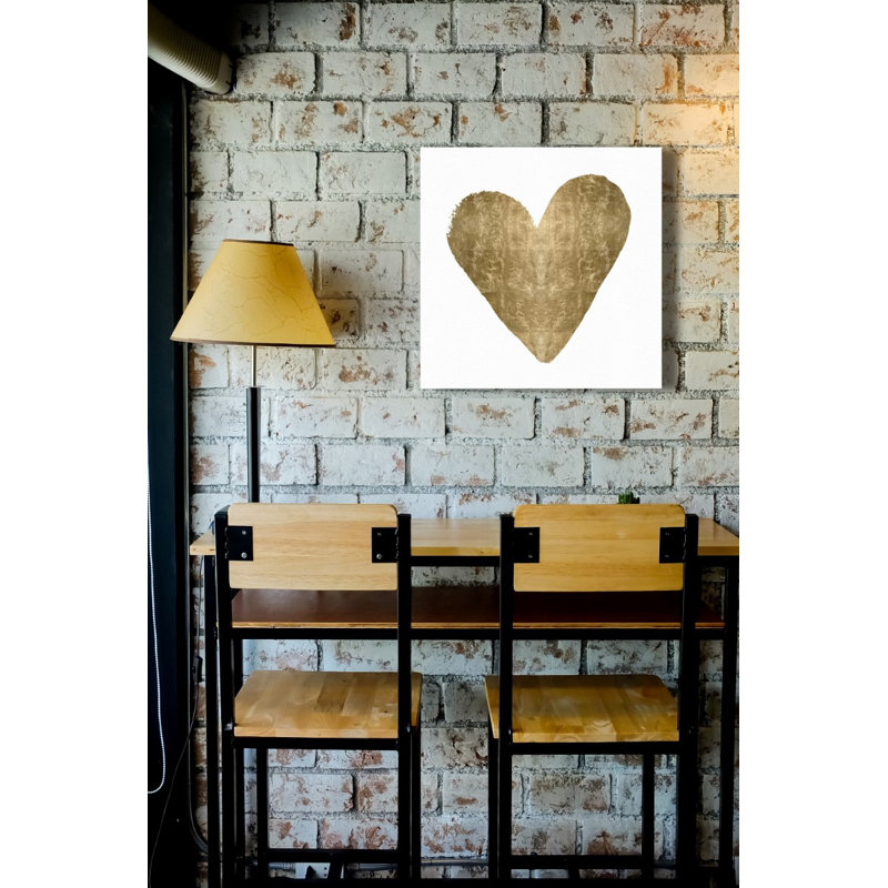 «Heart», impression sur toile, H 20 po x l 20 po x P 2 po