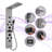 VIBRANTBATH  51.57" Shower Panel shower system with Adjustable Shower Head-91485666