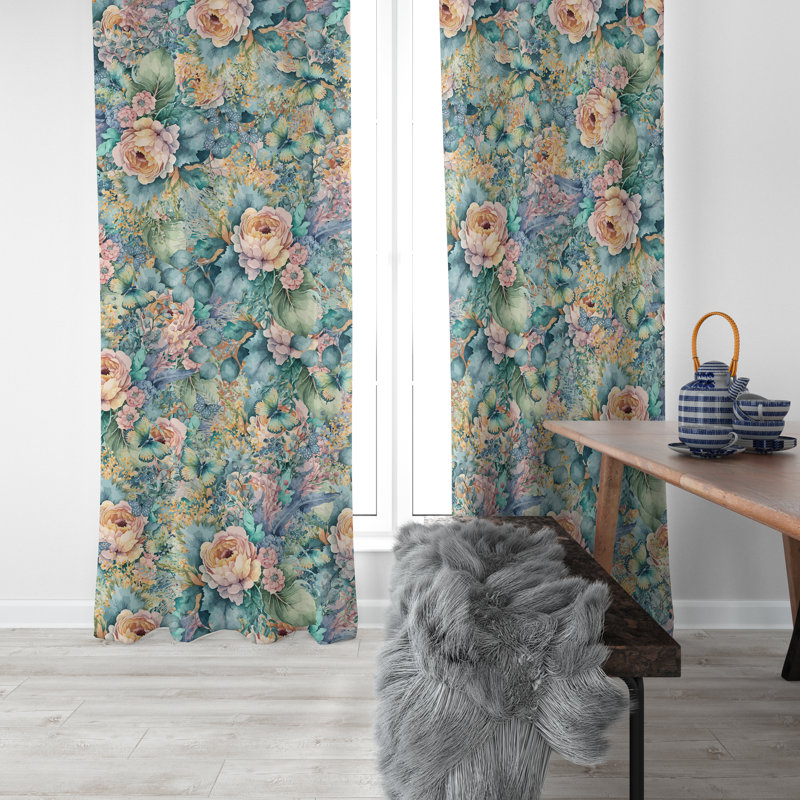 Powel Room Darkening Curtain Pair
