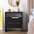1 - Drawer Solid Wood Nightstand-1640123012