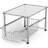 Stackable Under Sink Organizer With Sliding Basket, Chrome