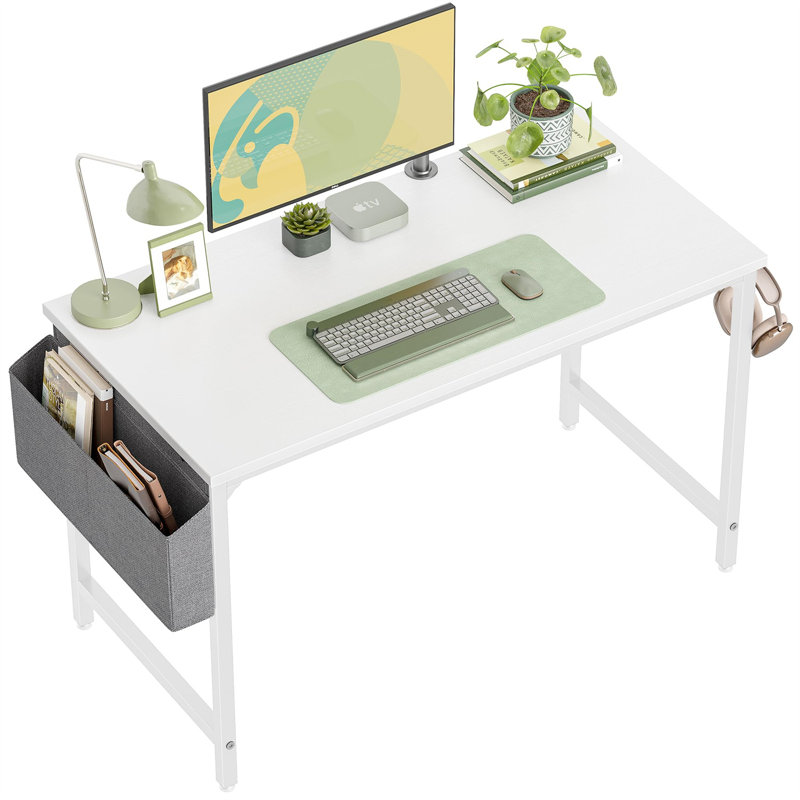 Bureau d'écriture Tonawanda, Blanc, H 30 po x l 47 po x P 19,7 po