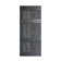 Castle Series 84'' Solid Wood Paneled Satin with Installation Hardware Kit Barn Door