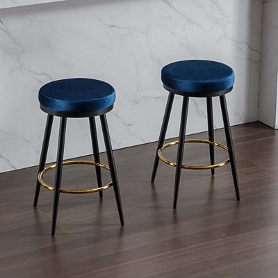 Tabouret de comptoir pivotant 24,4 po Burel