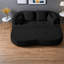Canapés-lits pliables à compression, canapé-lit 2 places en chenille pour petite maison