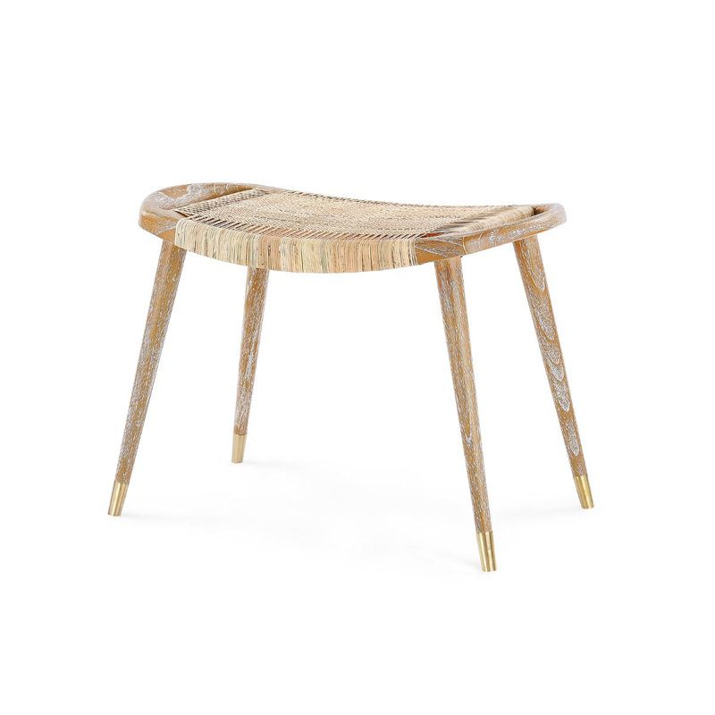 Jerome Vanity Stool, Natural