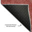 Tapis géométrique de qualité supérieure lavable à la machine Cossette AMF1057-1829807559