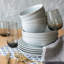 over&back Coupe Semi Hand-Finished Stoneware Cereal Bowls-99279679