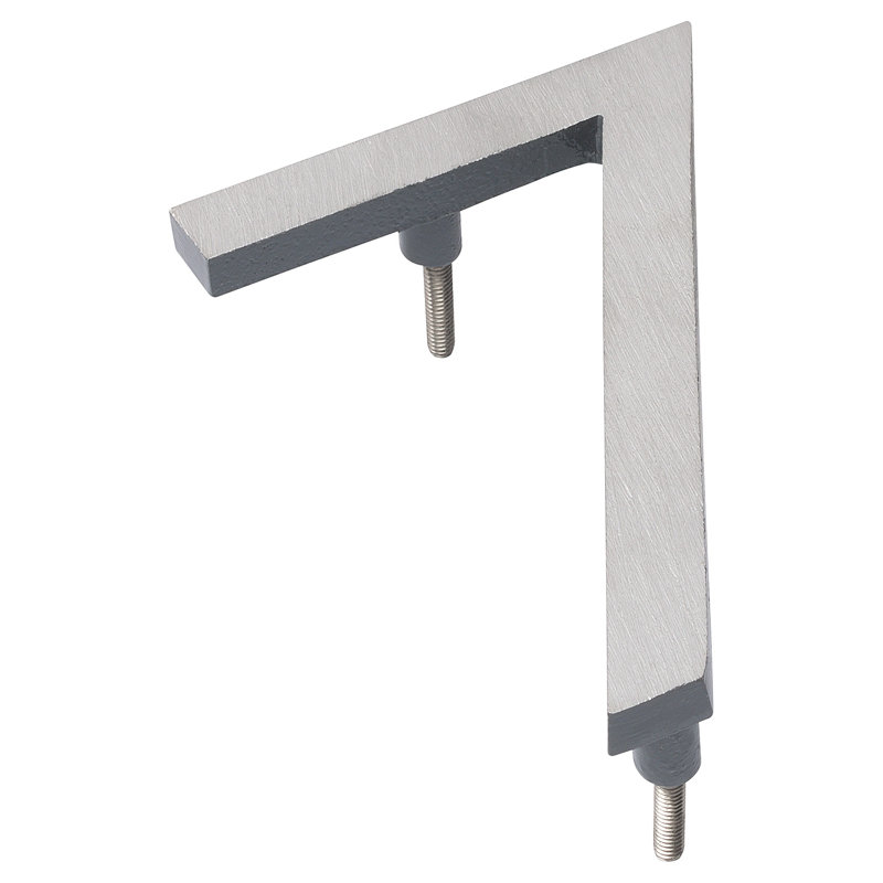 l 4 pi 5 po x Numéro de maison à fixation flottante, 7, Nickel satiné / gris