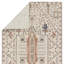 Murphie Handmade Medallion Ivory/Red Area Rug (5'X8')-2398589