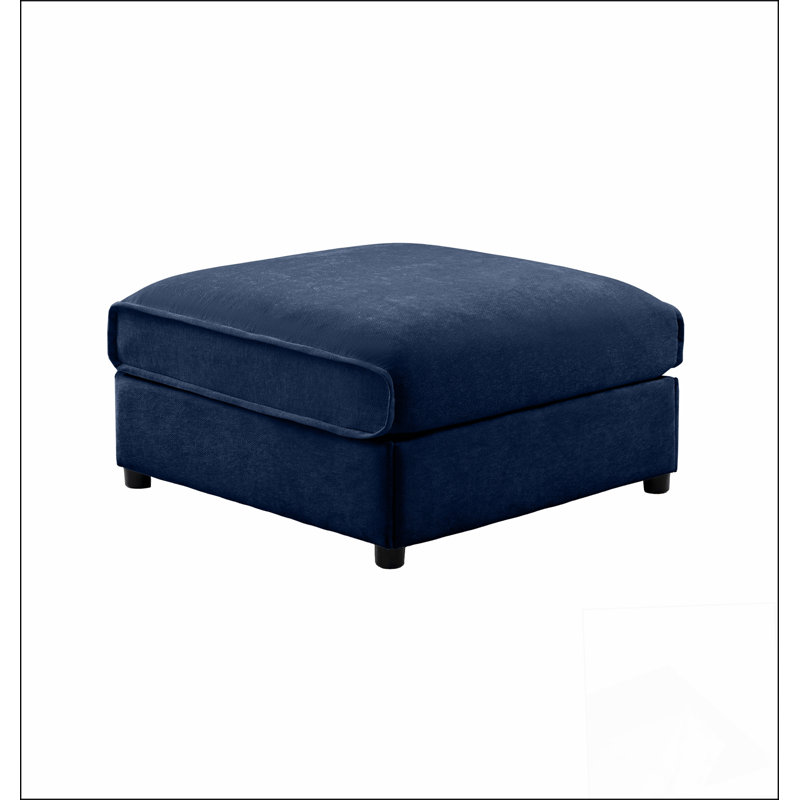 24 repose-pieds Choix confortable, fonctions multiples, design classique et coins confortables, Bleu