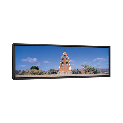 «mission san miguel arcangel, san miguel, san luis obispo county, california, usa, reproduction de photo sur toile tendue
