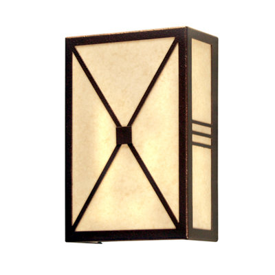8" Wide Whitewing Wall Sconce