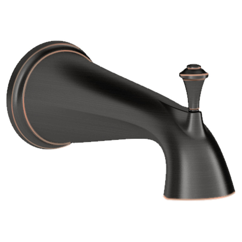 Delancey Wall Tub Spout with Diverter, Legacy Bronze