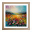 Meadow Palette Knife Painting No.3 - Framed Print-517254720