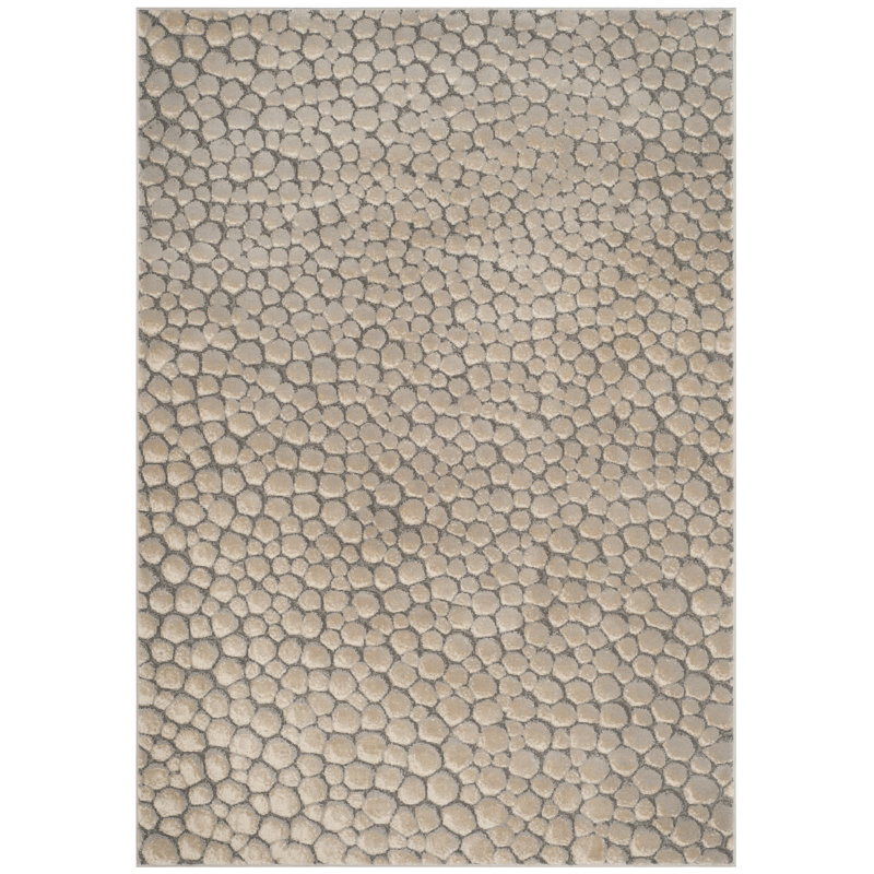 Edvin Performance Geometric Rug, Rectangle 6'7" x 9'
