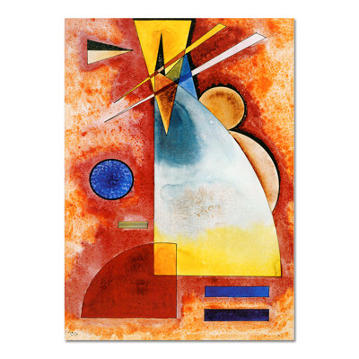 L'uno nell'altro by Wassily Kandinsky - Rectangle Painting on Canvas