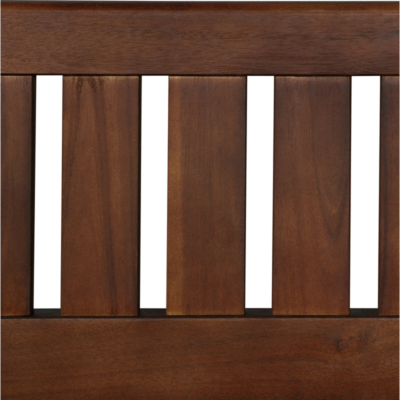 Canapé modulaire avec coussins Deloris, Noyer