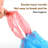 Extra Thick Clear Trash Bags Odorless For Bathroom Bedroom Office Kitchen Trash Cans