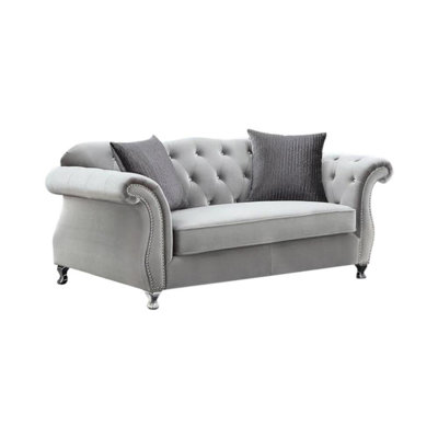 Jasha 76.25'' Velvet Sofa