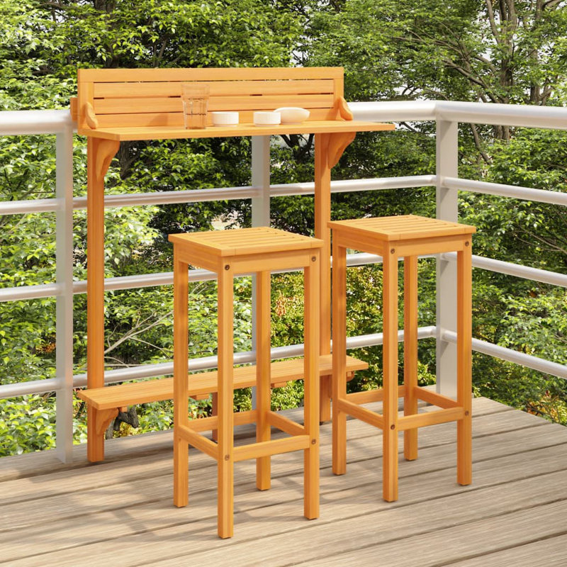 Jager Rectangular 2 - Person Bistro Set
