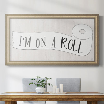 «I'm on a Roll», reproduction d'un seul cadre photo sur toile