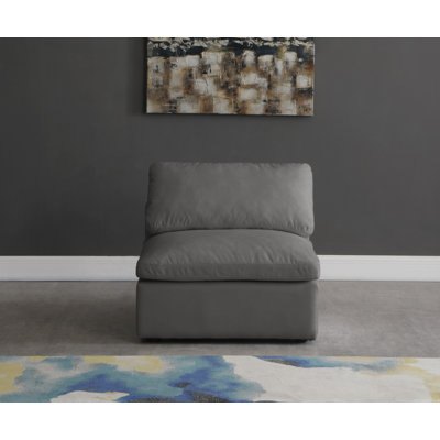 Atixhe Velvet Slipper Chair