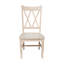Chaise d'appoint en bois massif Maner