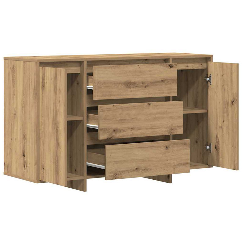 120cm Sideboard, Artisan Oak