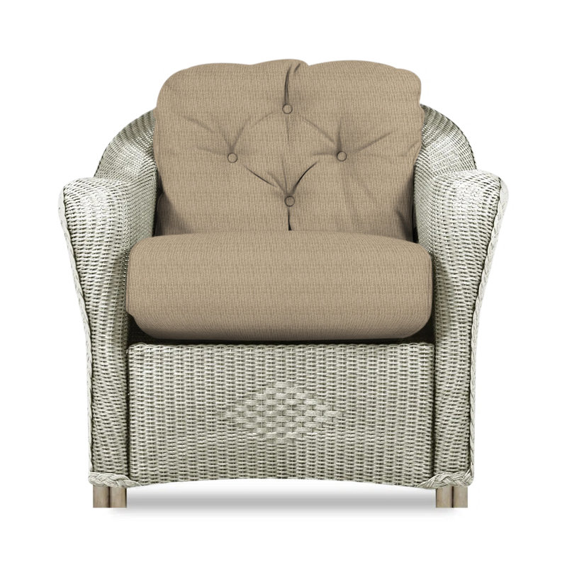 Reflections Outdoor Lounge Chair, Canvas Natural Sunbrella® Canvas, Linen
