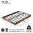 Cowen Floating Bed Frame with LED Lights Metal Slats Underbed Storage Space No Box Spring-133985342-76432951