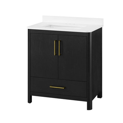 Meuble-lavabo simple avec plateau Austin 30