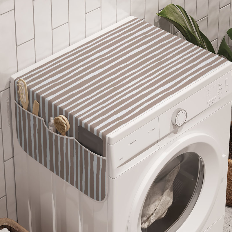 Paquet de 2 pièces taupe et blanc chaud 47 "x 18,5" East Urban Home