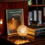 Lampe de table en métal Hollowed Ball