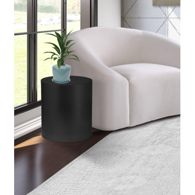 Table de bout cylindrique