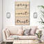 Faith And Religion, ensemble de 3 typographie sur toile-92760703