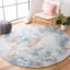Tapis bleu clair / ivoire Diaz-1826760157