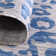 Munk Animal Print Blue/Gray Indoor/Outdoor Area Rug