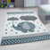 Baymore Animal Print Flatweave Area Rug