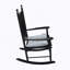 Chaise berçante en bois-736043435