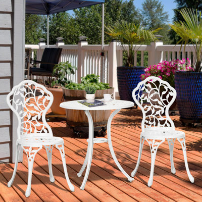 Walsall 2 - Person Patio Dining Set with Round Table