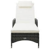 Arla 198cm Long Reclining Single Chaise with Cushions
