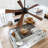 Solid Wood Ceiling Fan With Light