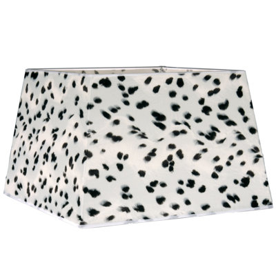 Renteria 30 cm H Rectangle Fabric Lamp Shade in White