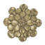 Plaque murale succulente D10x1,6 po