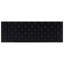 Tapis d'escalier en caoutchouc noir 9,8 po x 29,5 po vidaXL