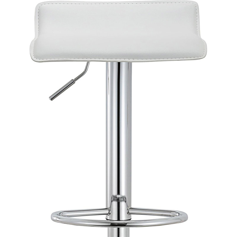Ensemble de 2 tabourets de bar réglables à hauteur réglable avec accoudoirs et repose-pieds